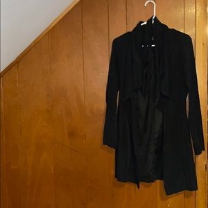 Black trench coat